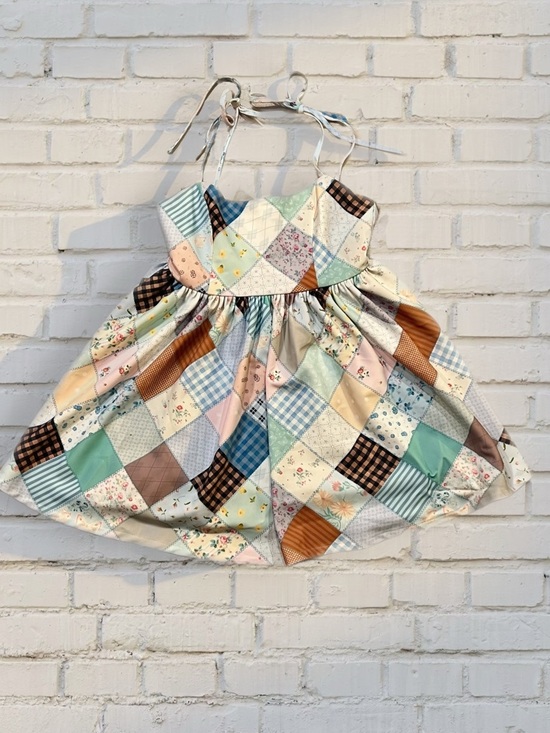 Dolls Kill Dresses & Skirts - Dolls Kill x Holly Hobbie Stitched With Love Patchwork Mini Dress Size Small